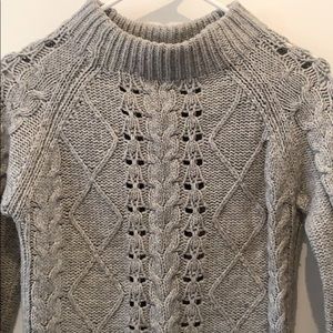 JCrew XXS Gray Sweater